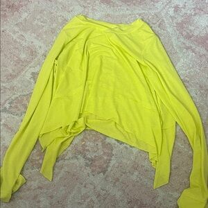 Free People Movement Long Sleeve Crop Tee